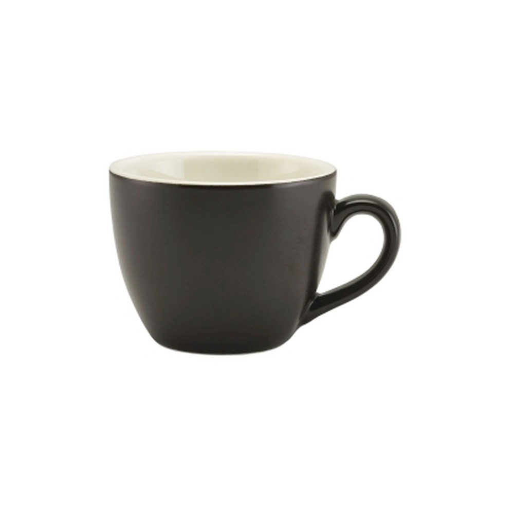 Чашка чайная «Мэтт Блэк»; фарфор; 90мл; черный