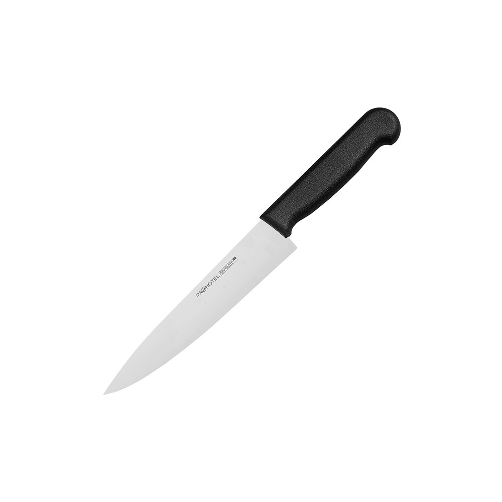 Нож поварской «Проотель»; сталь нерж., пластик; L=300/175, B=35мм; металлич.