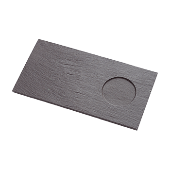 Блюдо для подачи «Слэйт»; сланец натур.; L=27, B=14см