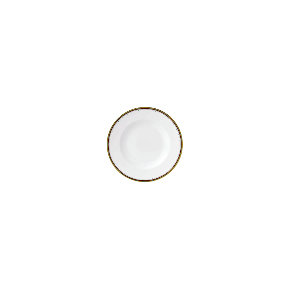 Тарелка «Ковент Гарден»; фарфор; D=21, 7см; белый