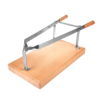 Держатель для хамона; дерево, сталь нерж.; H=18, L=45, B=25см
