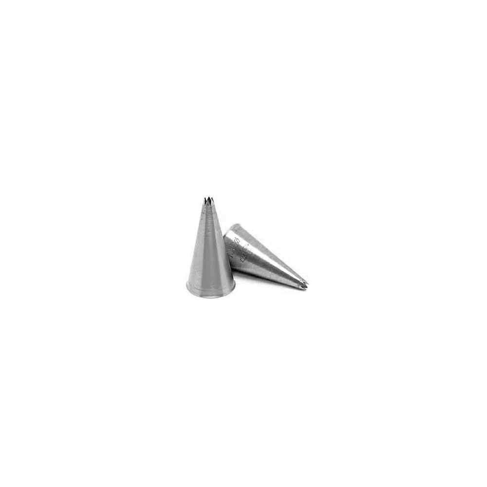 Насадка кондитерская «5-конечная звезда»; сталь нерж.; D=7мм