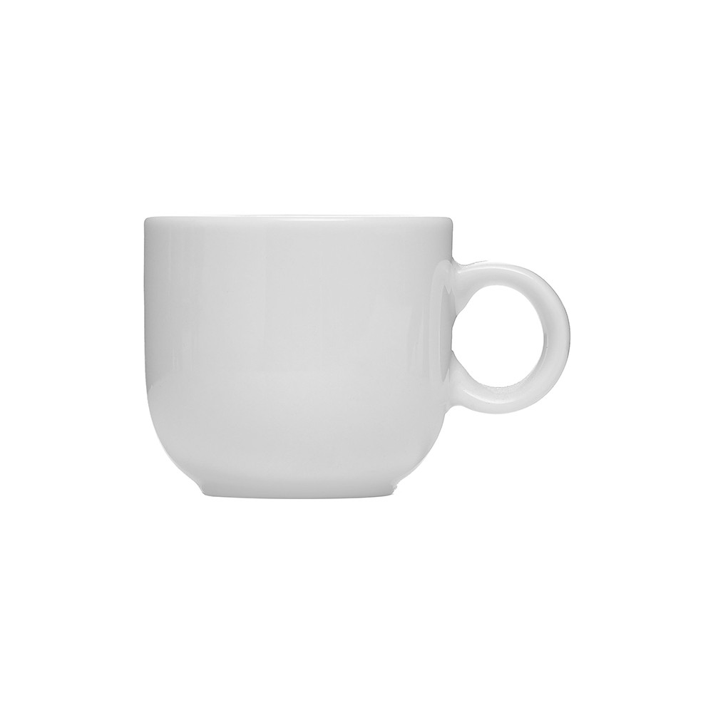 Чашка кофейная «Нами»; фарфор; 100мл; белый