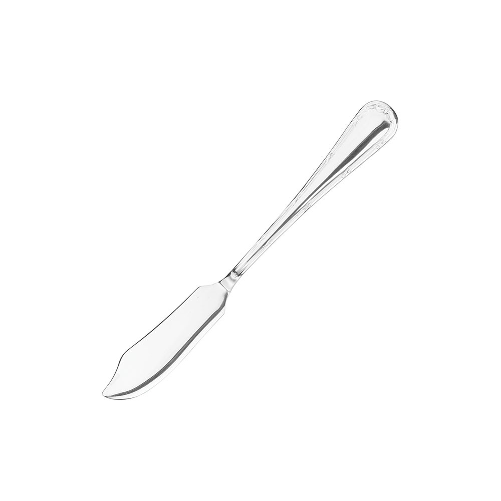 Нож для рыбы «Филет»; сталь нерж.; L=196/75, B=22мм; металлич.