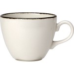 Чашка чайная «Чакоул Дэппл»; фарфор; 228мл; D=9см; белый, черный