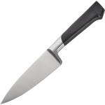 Нож кухонный; сталь, пластик; L=150, B=45мм; металлич., серый