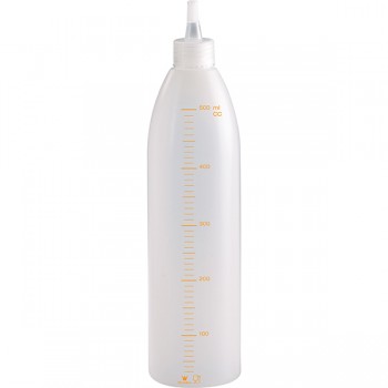 Бутылка мерная с носиком; полиэтилен; 0, 5л; матовый