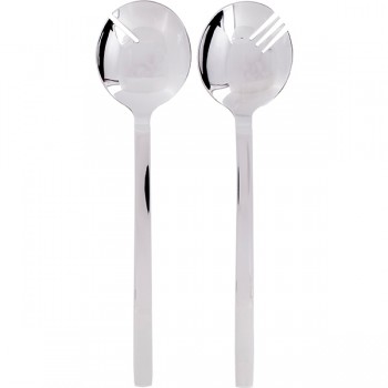 Ложка+вилка для салата «Гелекси»; сталь нерж.