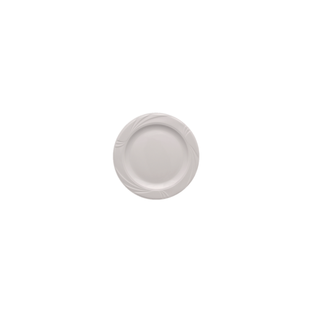Блюдо круглое «Аркадия»; фарфор; D=305, H=30мм; белый