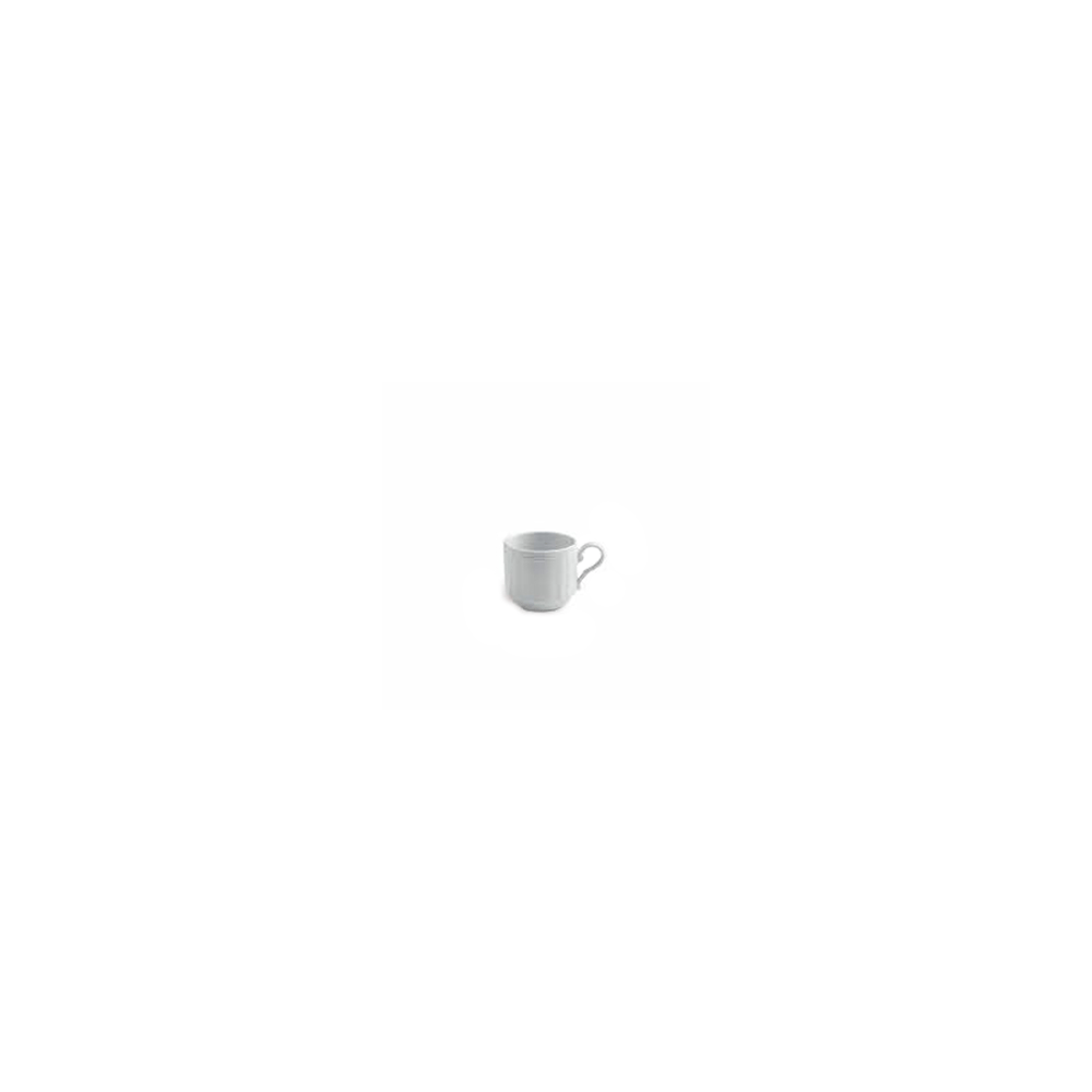 Чашка чайная «Опера»; фарфор; 240мл; D=80, H=75мм; белый