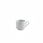 Чашка чайная «Опера»; фарфор; 240мл; D=80, H=75мм; белый