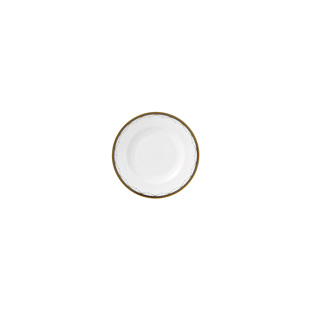 Тарелка «Вестминстер»; фарфор; D=21, 7см; белый