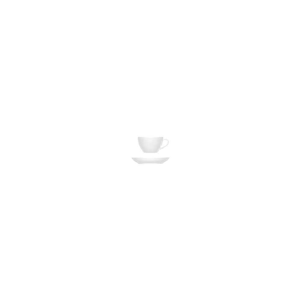 Чашка чайная «Бистро»; фарфор; 250мл; D=100, H=58мм; белый
