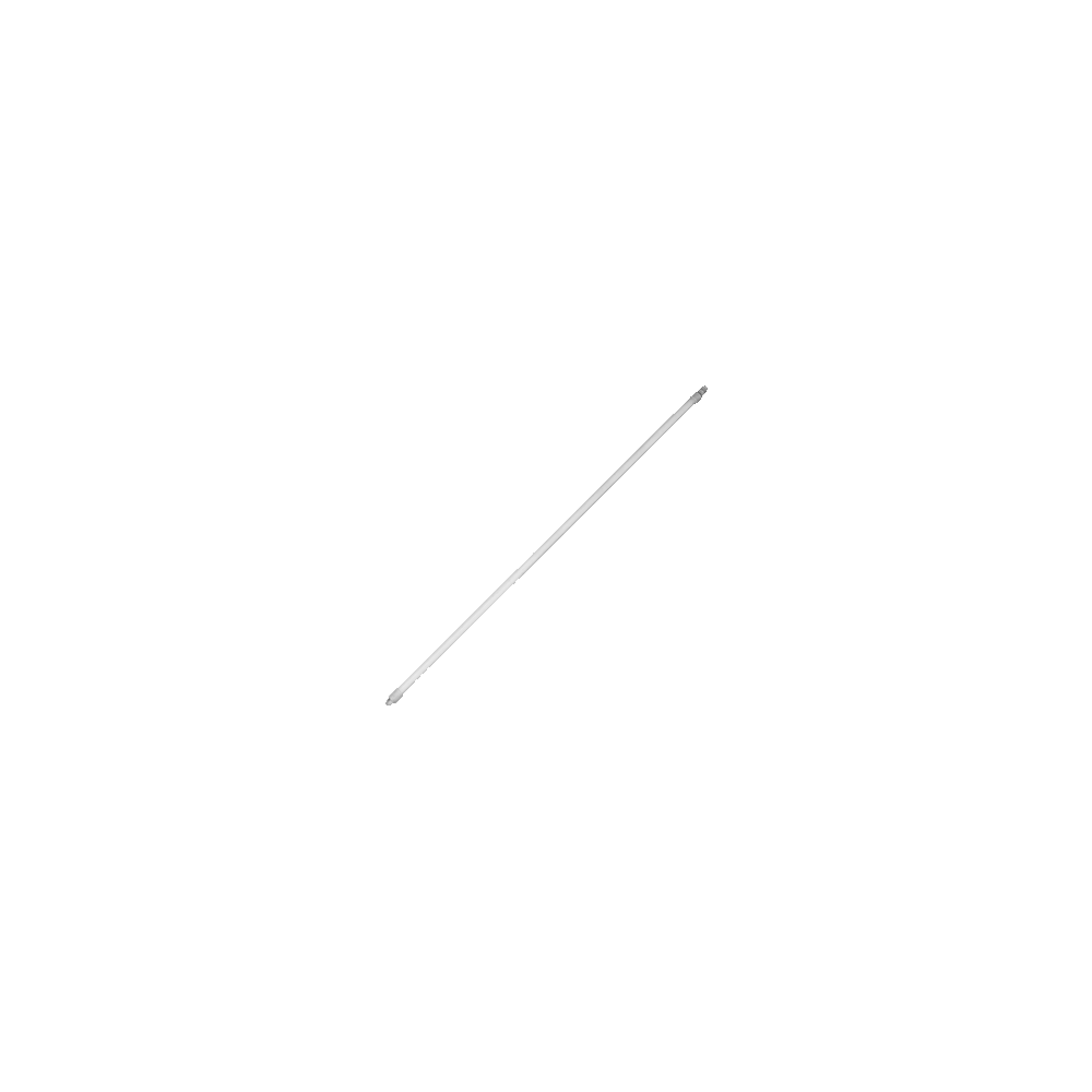 Ручка для щетки; стеклопласт.; D=2, 5, L=152, 4см; белый