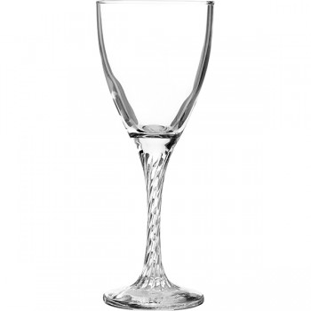 Бокал для вина «Твист»; стекло; 205мл; D=74, H=190мм; прозр.