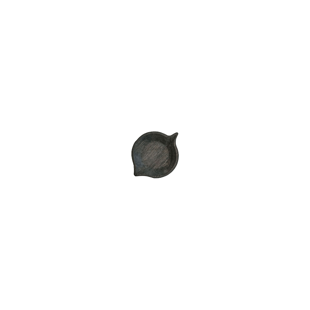 Блюдо «Ольха» темный дуб; H=30, L=185, B=130мм