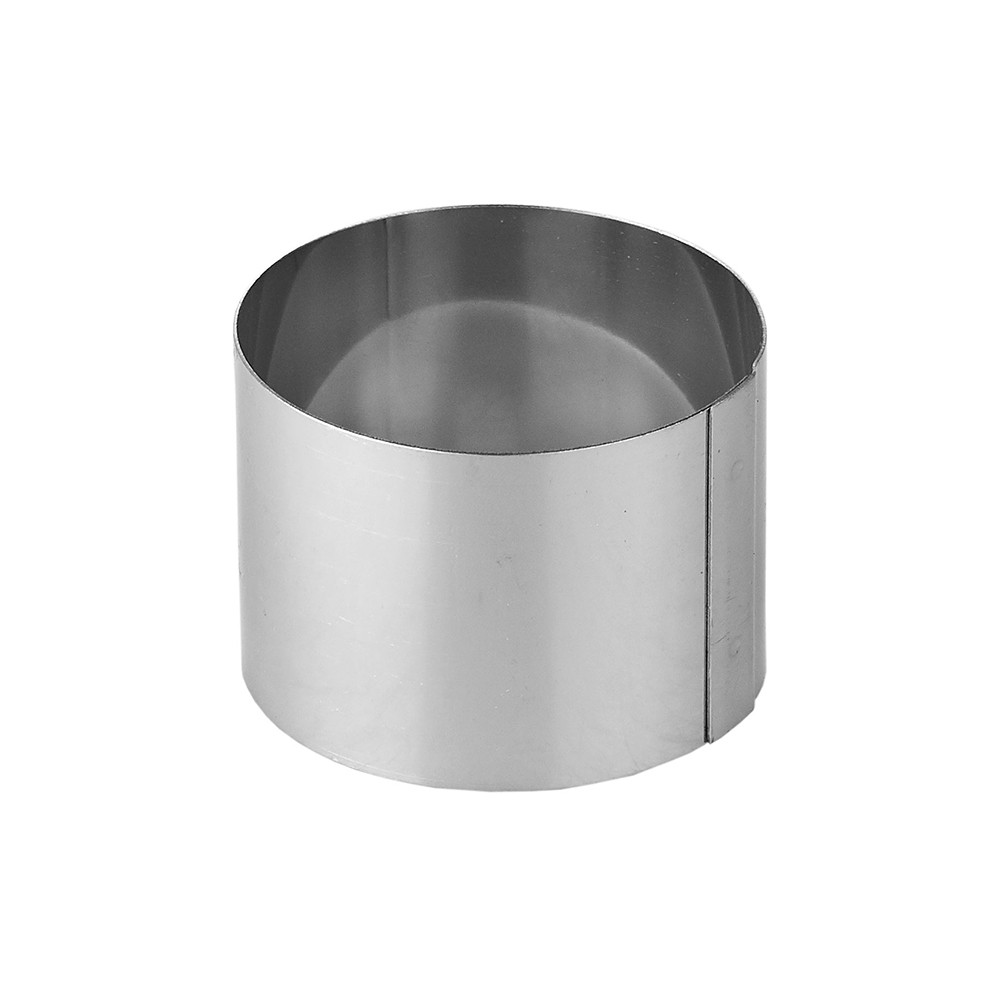 Кольцо кондитерское[4шт]; сталь нерж.; D=60, H=45мм