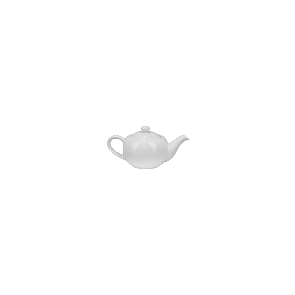 Чайник с крышкой «Проотель»; фарфор; 400мл; белый