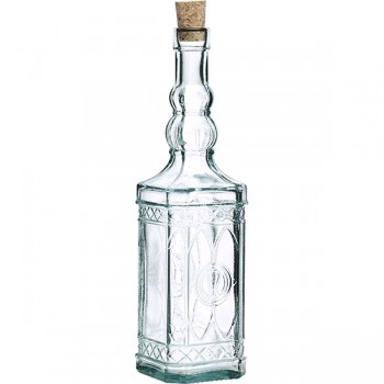 Бутылка с пробкой; стекло; 0, 5л; прозр.