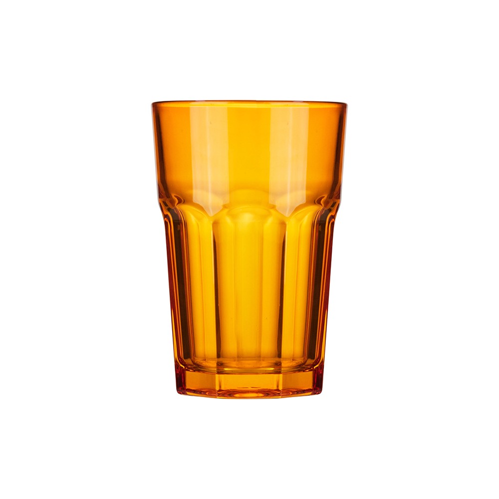 Хайбол «Энжой»; стекло; 350мл; D=83, H=122мм; оранжев.