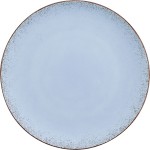Тарелка мелкая; фарфор; D=32, H=2см; голуб.