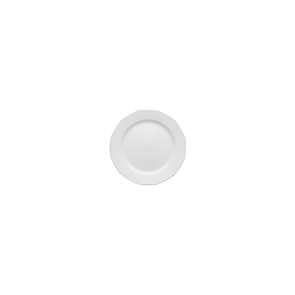 Тарелка мелкая «Меркури»; фарфор; D=16см; белый
