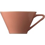Чашка чайная «Дэйзи»; фарфор; 180мл; лососев.