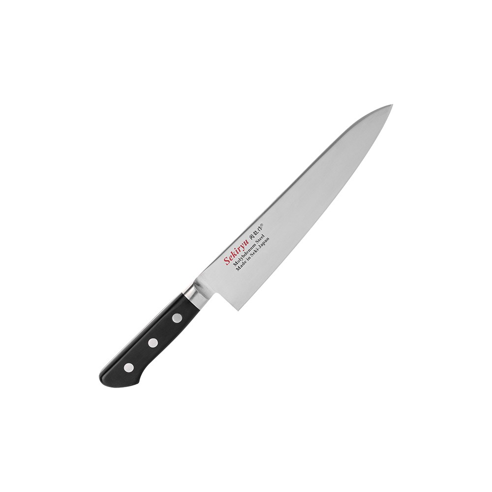 Нож кухонный «Осака» односторонняя заточк; сталь нерж., полиоксиметилен; L=37/24см
