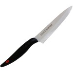 Нож кухонный универс.; керамика; L=24, 6см; белый, черный