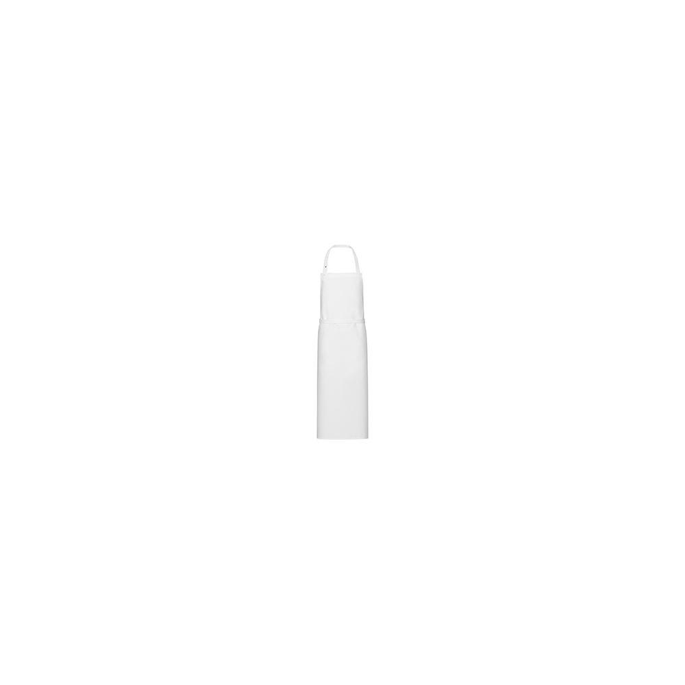 Фартук; полиэстер, хлопок; L=110, B=77см; белый