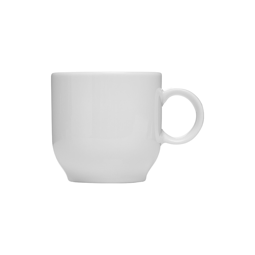 Чашка чайная «Нами»; фарфор; 180мл; белый