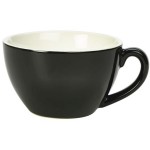 Чашка чайная «Роял»; фарфор; 340мл; черный
