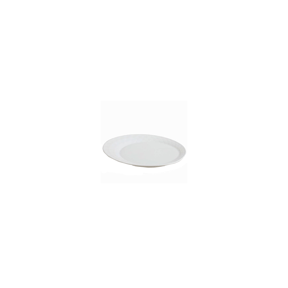 Тарелка мелкая «Калейдос»; фарфор; D=21см; белый