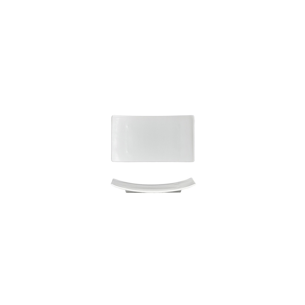 Блюдо для суши «Аура»; фарфор; L=21, B=14см; белый