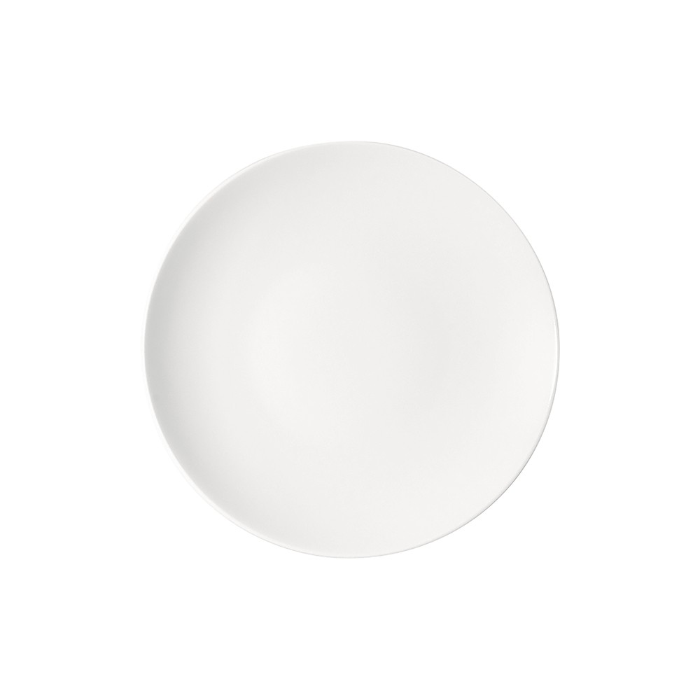 Тарелка мелкая «Опшенс»; фарфор; D=28см; белый