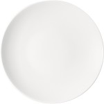 Тарелка мелкая «Опшенс»; фарфор; D=28см; белый