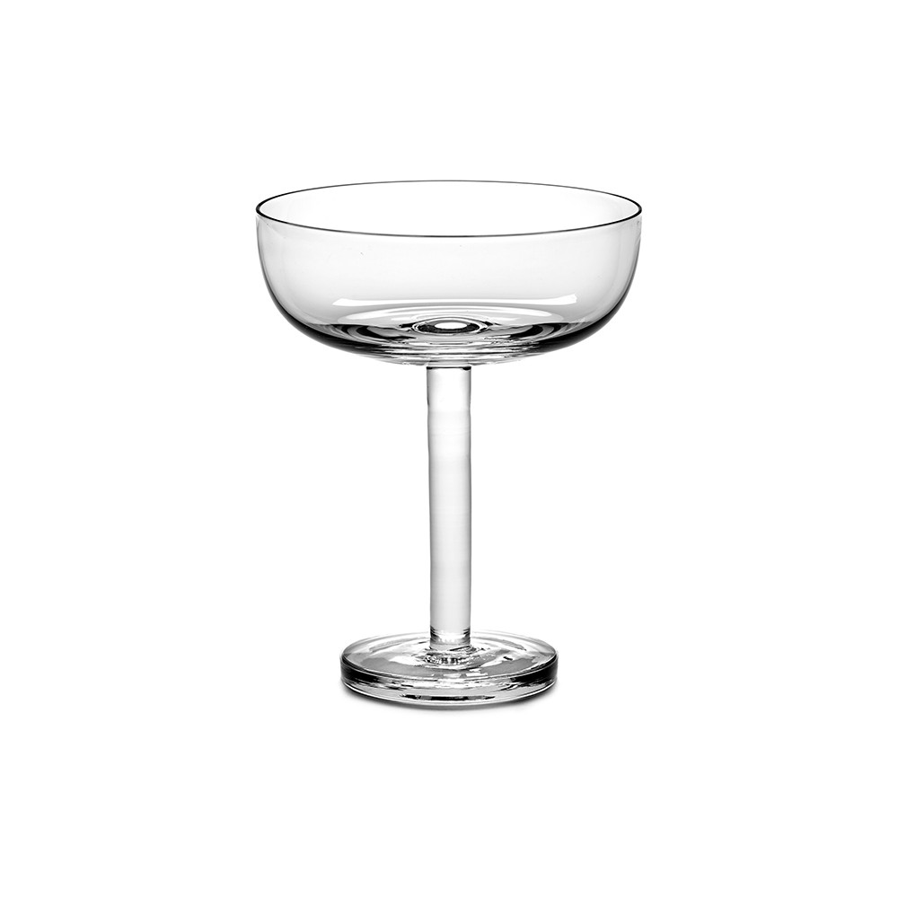 Шампанское-блюдце «Бэйс»; стекло; 250мл; D=10, 6, H=13см; прозр.