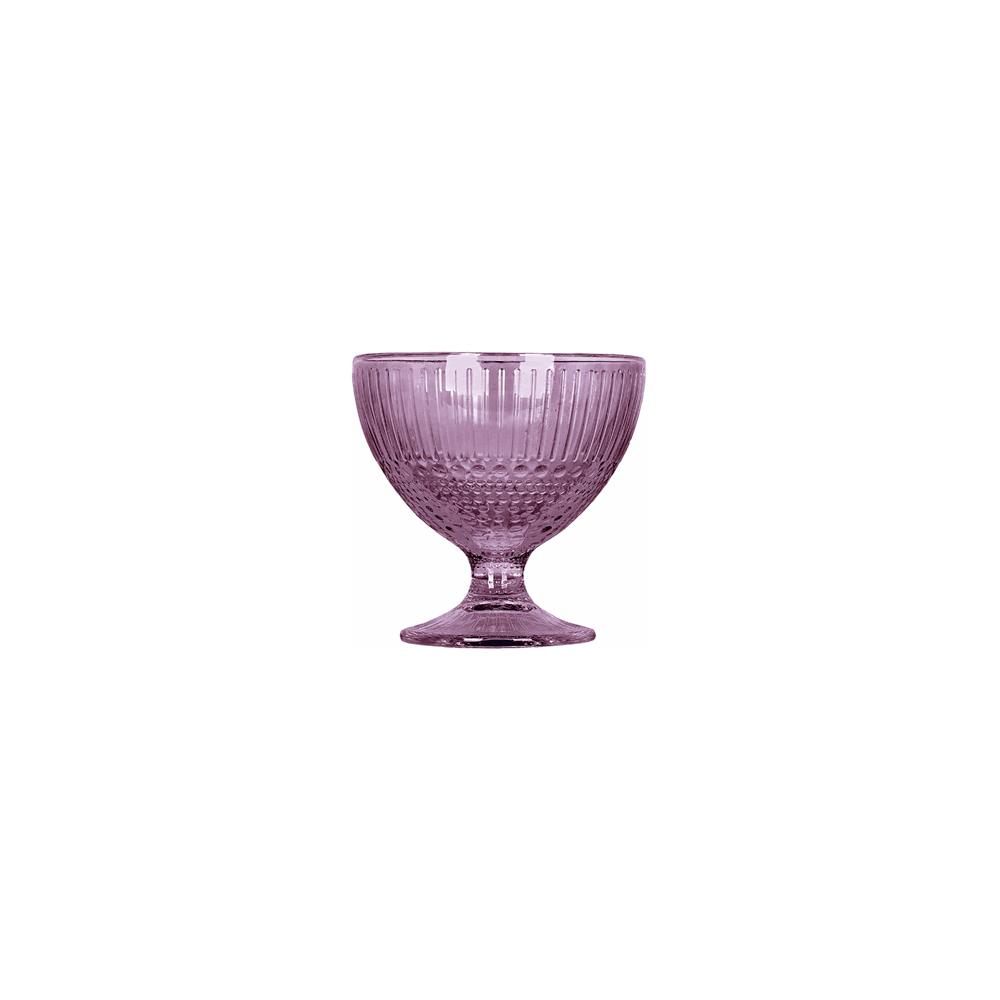 Креманка «Луиз»; стекло; 300мл; D=10, 4, H=10, 3см; фиолет.
