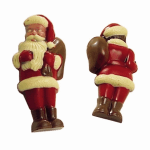 Форма для шоколада «Дед Мороз»; поликарбонат; L=14, B=6см