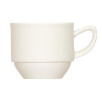 Чашка чайная «Рафинез»; фарфор; 180мл; айвори