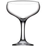 Шампан. -блюдце «Бистро»; стекло; 260мл; D=95/63, H=132мм; прозр.