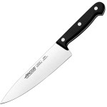 Нож поварской «Универсал»; сталь нерж., полиоксиметилен; L=286/175, B=44мм; черный, металлич.