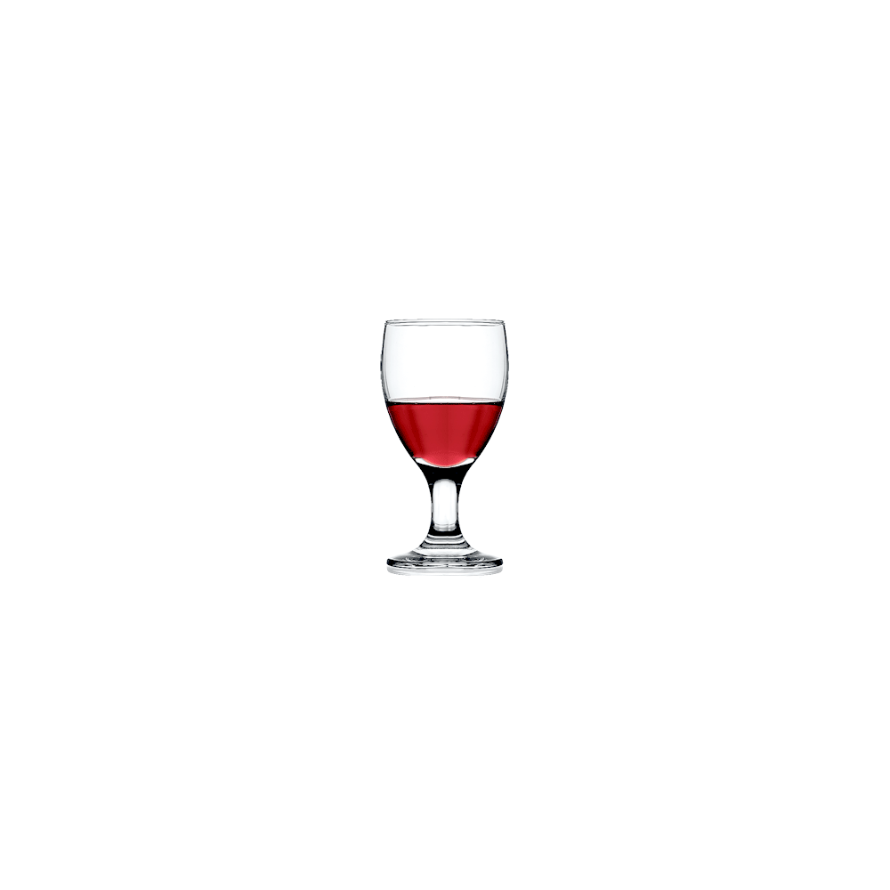 Бокал для вина «Роуз»; стекло; 240мл; D=75, H=137мм; прозр.