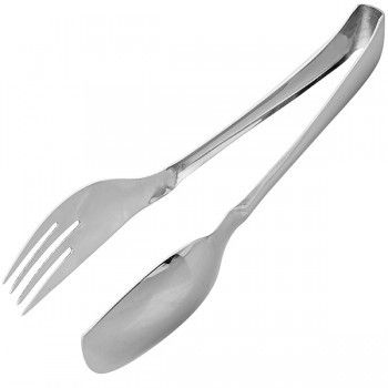Щипцы для мяса и овощей; сталь нерж.; L=21см