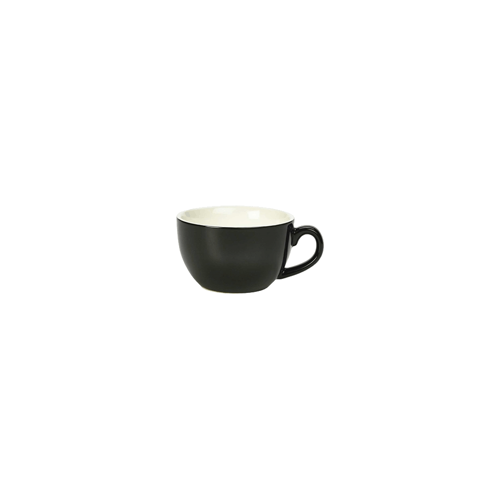 Чашка чайная «Роял»; фарфор; 175мл; черный