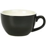 Чашка чайная «Роял»; фарфор; 175мл; черный