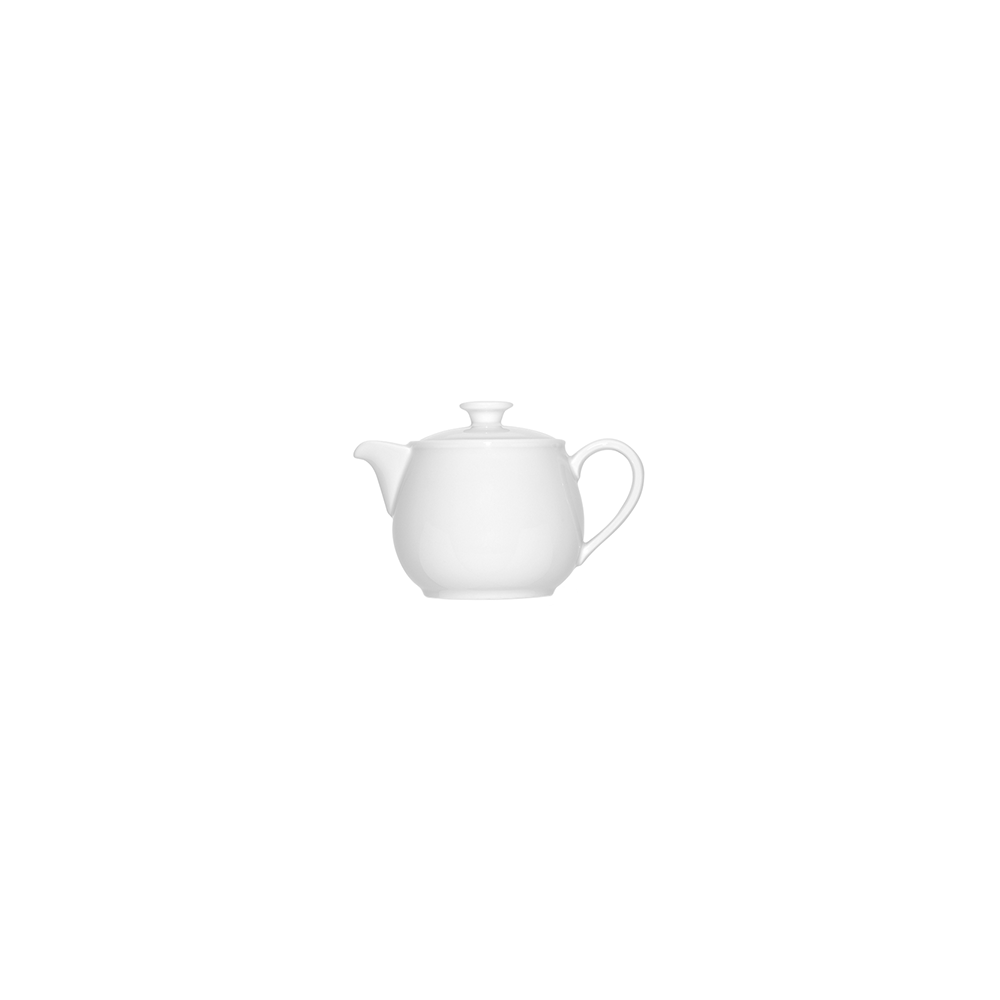 Чайник «Бонн»; фарфор; 350мл; белый