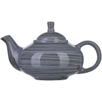 Чайник «Пинки»; керамика; 0, 7л; L=22см; серый
