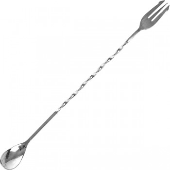 Ложка барная; сталь нерж.; L=33см