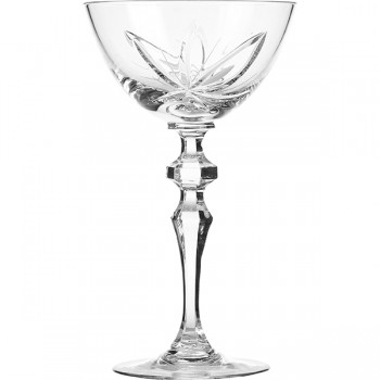 Шампан. -блюдце «Цветок»; хрусталь; 200мл; прозр.